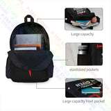Jesus 3 Nails + 1 Cross 4 Given Religion Christian Large Backpack Travel Bag
