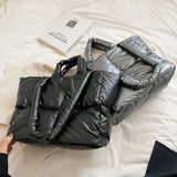 Large Tote Bag for Women High Capacity Solid Shoulder Bag Handbags