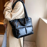 Large Tote Bag for Women High Capacity Solid Shoulder Bag Handbags