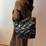 Winter Big Totes Bag for Women Shoulder Handbag