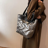 Winter Big Totes Bag for Women Shoulder Handbag