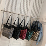 Winter Big Totes Bag for Women Shoulder Handbag