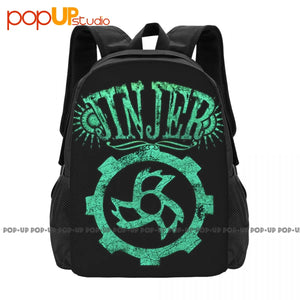 Jinjer Backpack Large Capacity Print Style 3D Printing