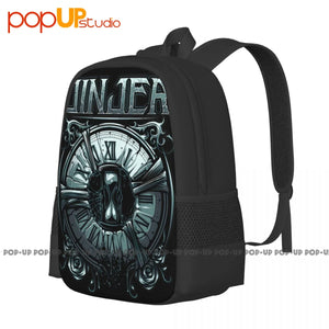 Jinjer-Captain-Clock Backpack Large Capacity Art Print Sports Bag