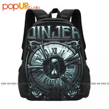 Jinjer-Captain-Clock Backpack Large Capacity Art Print Sports Bag