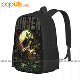 Jinjer Metal Rock Band Skull Large Capacity Travel Backpack