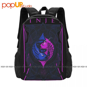 Jinjer - Pisces Alive Backpack Large Capacity Beach Bag