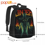 Jinjer Pisces King Of Everything Backpack Gym Bag