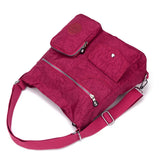 Jinqiaoer Women Shoulder Bags Waterproof Female Casual Multicolor