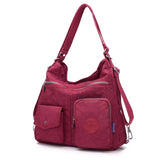 Jinqiaoer Women Shoulder Bags Waterproof Female Casual Multicolor