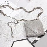 Jiomay Mini bag women's Evening Bag Mini Wallet Rhinestone