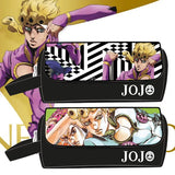 JoJo's Bizarre Adventure Wallet Purse Pencil Bag Girls Boys Gift