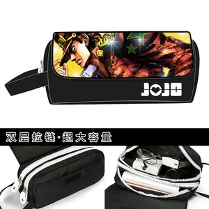 JoJo's Bizarre Adventure Wallet Purse Pencil Bag Girls Boys Gift