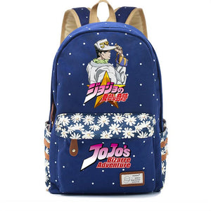 JoJo's Bizarre Adventure Backpack Student Schoolbag Travel Laptop Bag