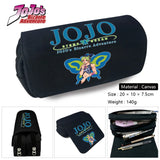JoJo's Bizarre Adventure Canvas Pencil Case Travel Cosmetic Bag