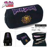 JoJo's Bizarre Adventure Canvas Pencil Case Travel Cosmetic Bag