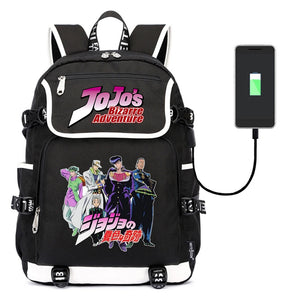 JoJo's Bizarre Adventure Casual Packsack Teenagers Rucksack