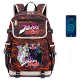 JoJo's Bizarre Adventure Casual Packsack Teenagers Rucksack
