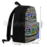John Force Funny Car Outdoor Hiking Backpack Riding Climbing Sports Bag