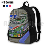 John Force Funny Car Outdoor Hiking Backpack Riding Climbing Sports Bag