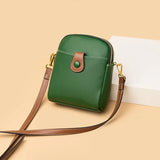 Leather Women Small Bag Summer Soft Shoulder & Crossbody Bags