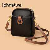 Leather Women Small Bag Summer Soft Shoulder & Crossbody Bags