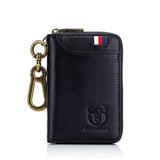 Casual Leather Men Wallet Keys Rfid Anti Theft Business Key Holder Purse