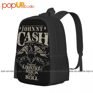 Johnny Arts Cash Music Rock N Roll Backpack