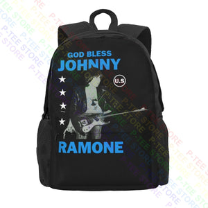 Johnny Ramone 2007 God Bless Backpack Gym Shopping Bag