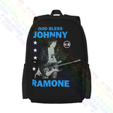 Johnny Ramone 2007 God Bless Backpack Gym Shopping Bag