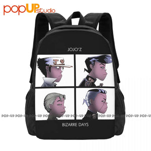 Jojo'S Bizarre Adventure Demon Days Parody Backpack Large Capacity