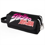 Jojo's Bizarre Adventure Canvas Pencil Case Organizer