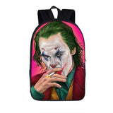 Joker Be Reborn Backpack Joaquin Phoenix Men Women Rucksack