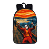 Joker Be Reborn Backpack Joaquin Phoenix Men Women Rucksack