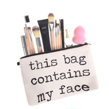 Cosmetic Bag Heat Transfer Printed Makeup Organizer