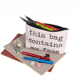 Cosmetic Bag Heat Transfer Printed Makeup Organizer