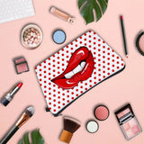 Printed Makeup Bag Organizer Pouch for Travel Cosmetic Bag