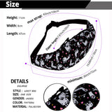 Alpaca Women Waist Pack Fanny Pack Colorful Travel Bag