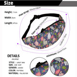 Colorful Waist Bag For Men Fanny Packs Style Belt Bag Alpaca Women Waist Pack