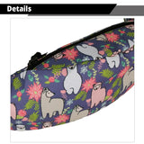 Colorful Waist Bag For Men Fanny Packs Style Belt Bag Alpaca Women Waist Pack