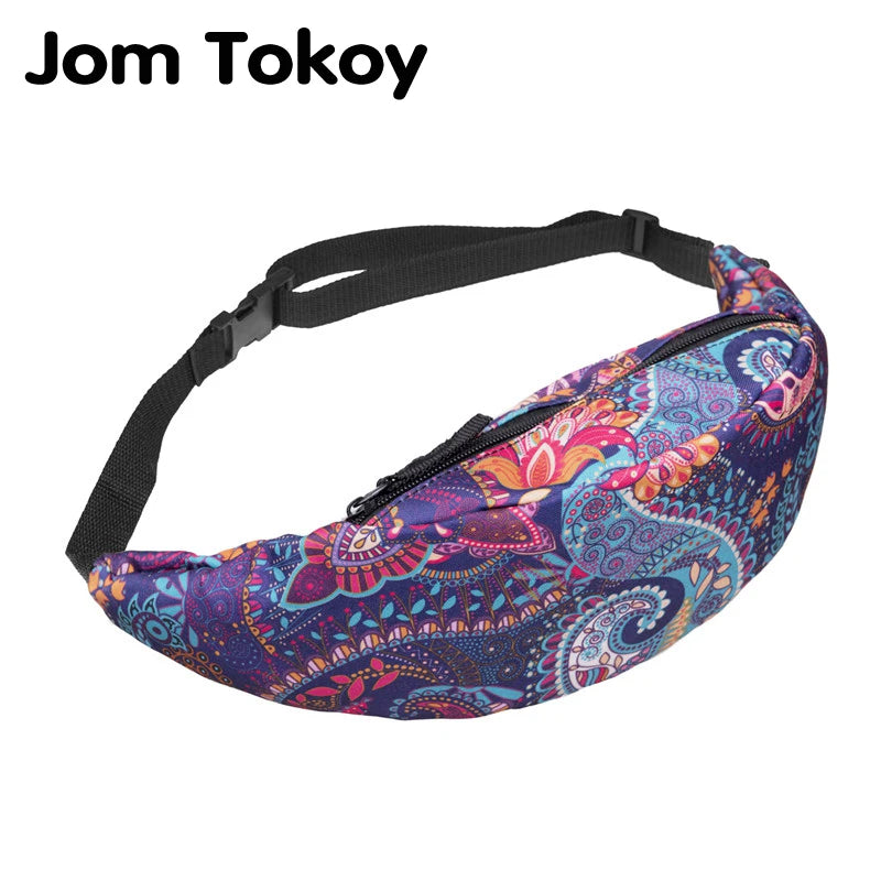 Colorful Waist Bag Fanny Packs Style Belt Bag Women Waist Pack