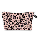 Leopard Makeup Bag Water Resistant Cosmetic Organizer for Women
