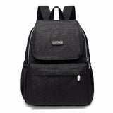 Women High Nylon Backpack Travel Shoulder Bag Female Daypack Casual Rucksack