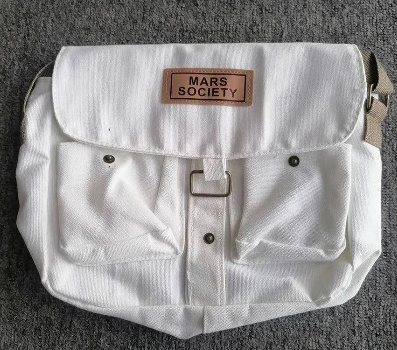 Canvas Women Bag Messenger Bag for Ladies Students Satchel Crossbody Shoulder Ba