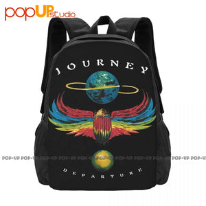 Journey Departure Album Cover Rock Band Tour Concert Backpack