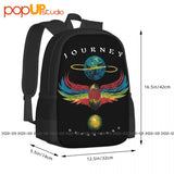Journey Departure Album Cover Rock Band Tour Concert Backpack