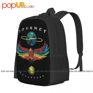 Journey Departure Album Cover Rock Band Tour Concert Backpack