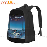 Journey Raised On Radio Mens Rock Band Backpack