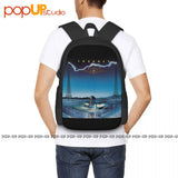 Journey Raised On Radio Mens Rock Band Backpack