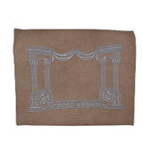 Judaica Tallit Bag Tefillin Embroidered Leather Cover
